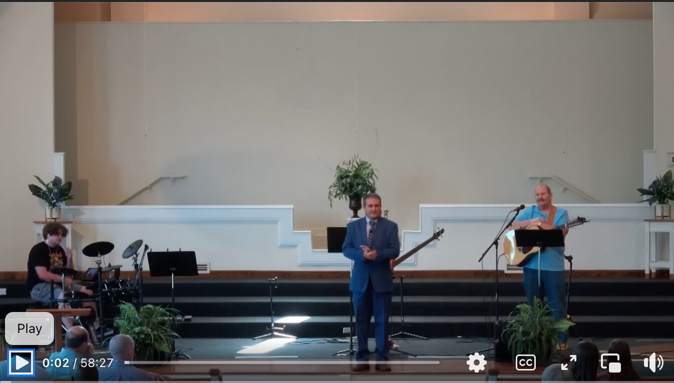 Sermon: June 30, 2024 - Heritage Baptist Church - Douglasville, GA